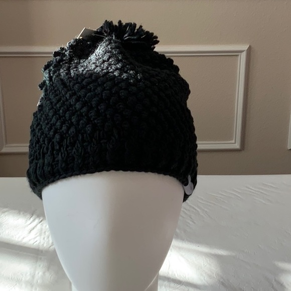 Spyder BRRR BERRY HAT Black - Picture 2 of 11